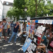 Eiffel Tower and Montmartre