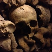 Last day in Paris: Catacombs, the Louvre Again, and England
